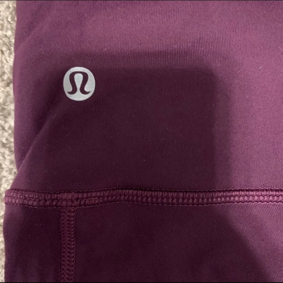 lululemon maroon leggings - Picture 3 of 4